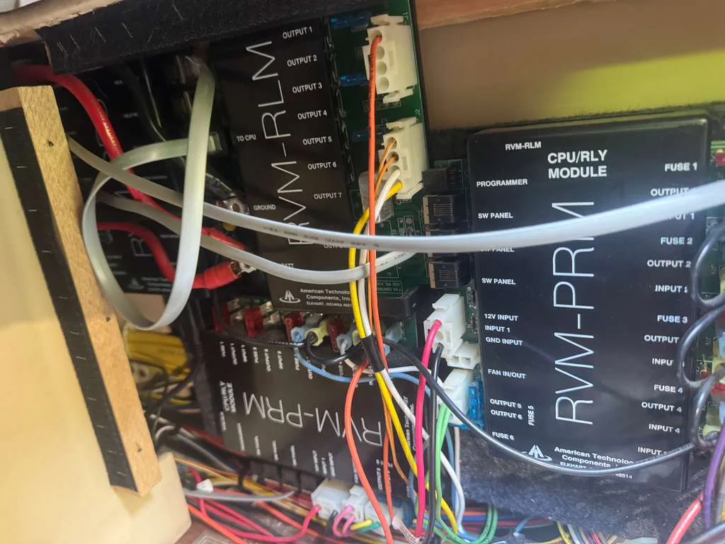 RV electrical panel and generator output testing in Palm City FL